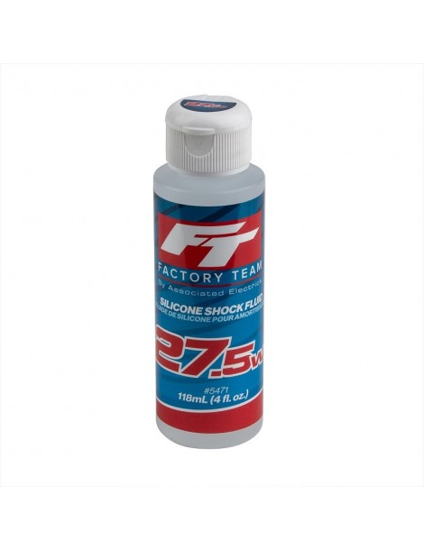 Team Associated FT Silicone Shock Fluid, 27.5wt (313 cSt), 118ml