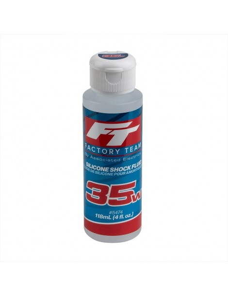 Team Associated FT Silicone Shock Fluid, 35wt (425 cSt), 118ml