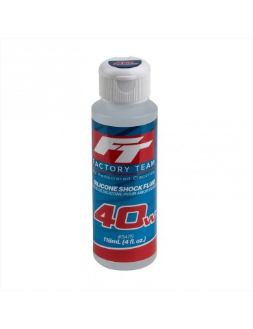 Team Associated FT Silicone Shock Fluid, 40wt (500 cSt), 118ml