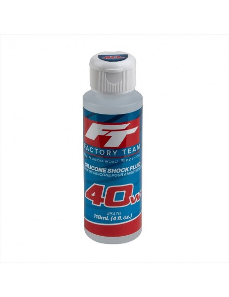 Team Associated FT Silicone Shock Fluid, 40wt (500 cSt), 118ml