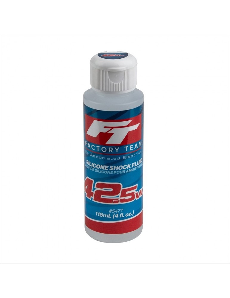 Team Associated FT Silicone Shock Fluid, 42.5wt (538 cSt), 118ml