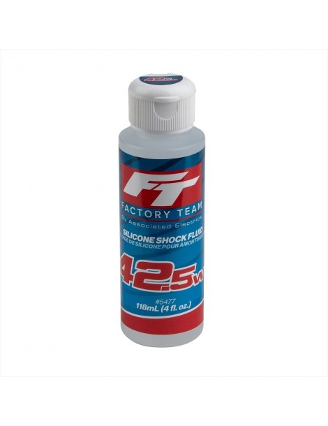 Team Associated FT Silicone Shock Fluid, 42.5wt (538 cSt), 118ml