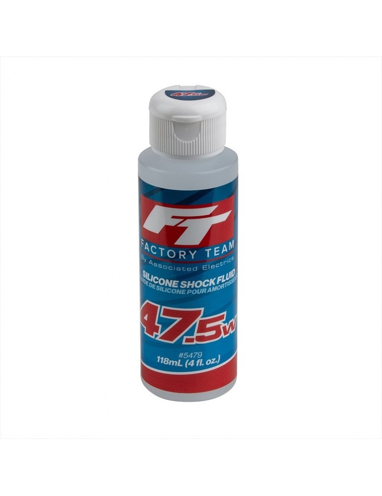 Team Associated FT Silicone Shock Fluid, 47.5wt (613 cSt), 118ml