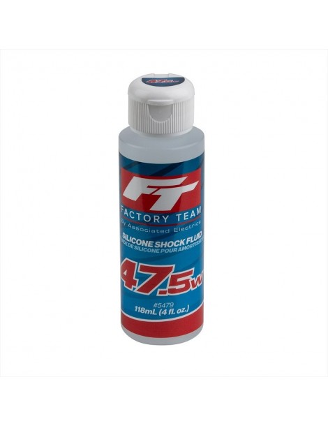 Team Associated FT Silicone Shock Fluid, 47.5wt (613 cSt), 118ml