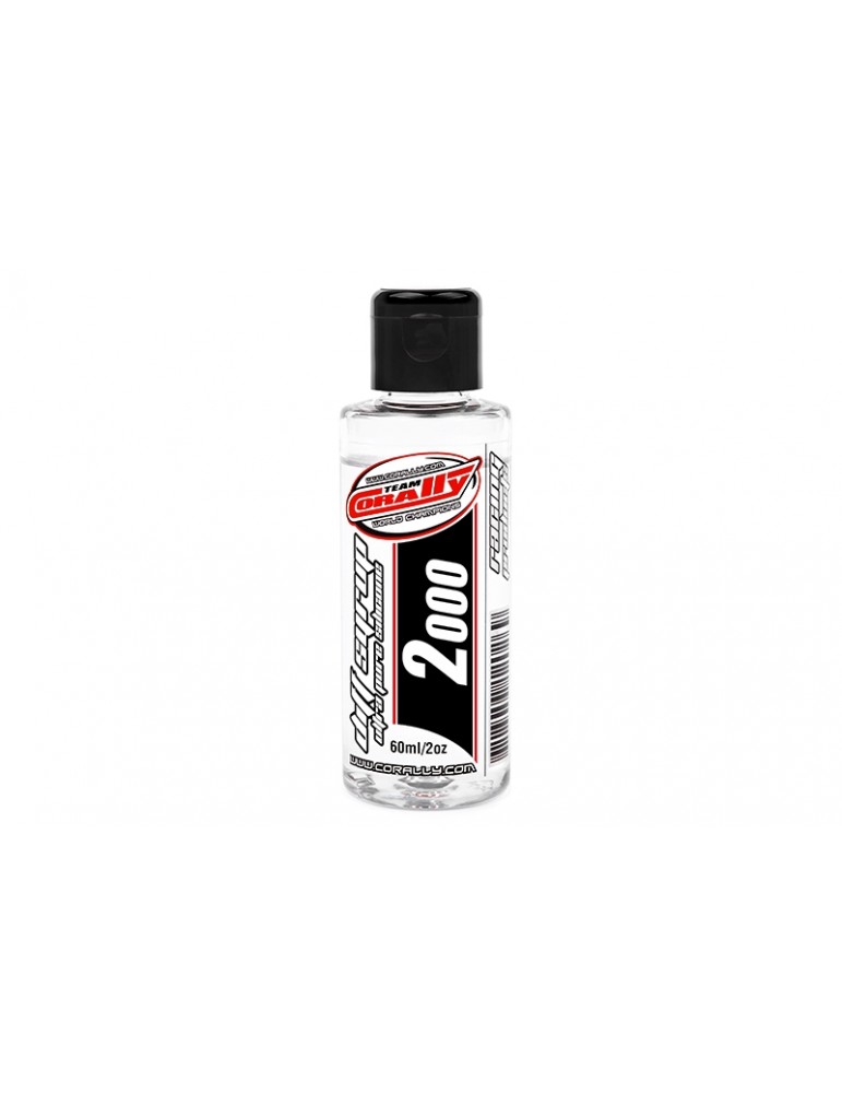 Team Corally - Diff Syrup - Ultra Pure Silicone - 2000 CPS - 60ml / 2oz