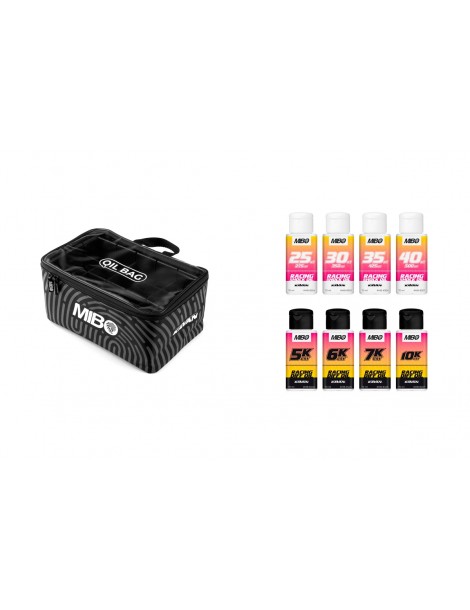MIBO Racing 1/10 Onroad Shock/Diff Oil Set with Bag