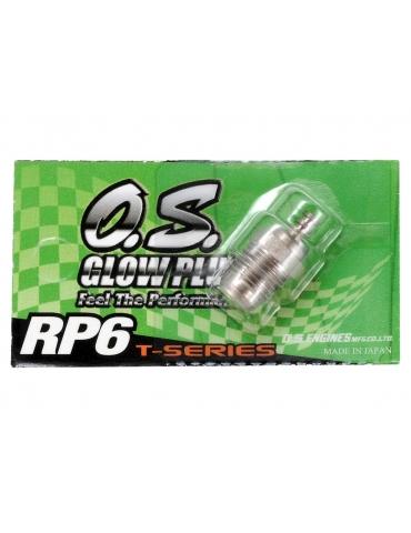 OS MAX RP6 Turbo kaitinimo žvakė hot nitro varikliams