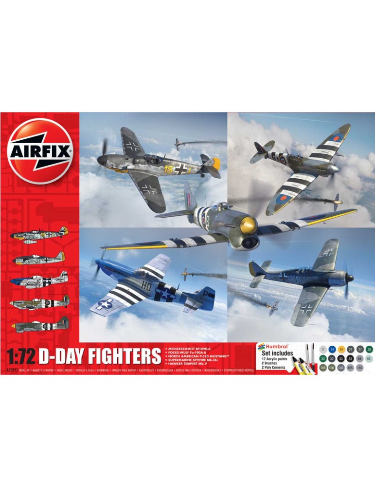 Airfix D-Day Fighters 1:72 modeliukų dovanų rinkinys