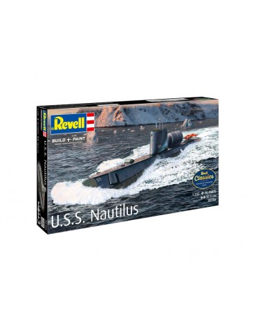 Revell USS Nautilus 1:305 branduolinio povandeninio laivo modelis