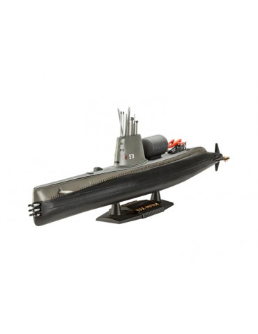 Revell USS Nautilus 1:305 branduolinio povandeninio laivo modelis