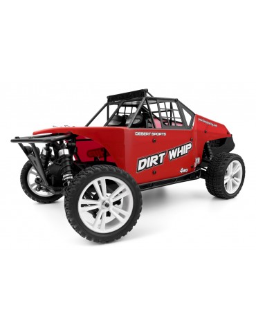HiMOTO 1/10 Desert Buggy DIRT WHIP 2.4 GHz RTR set, red