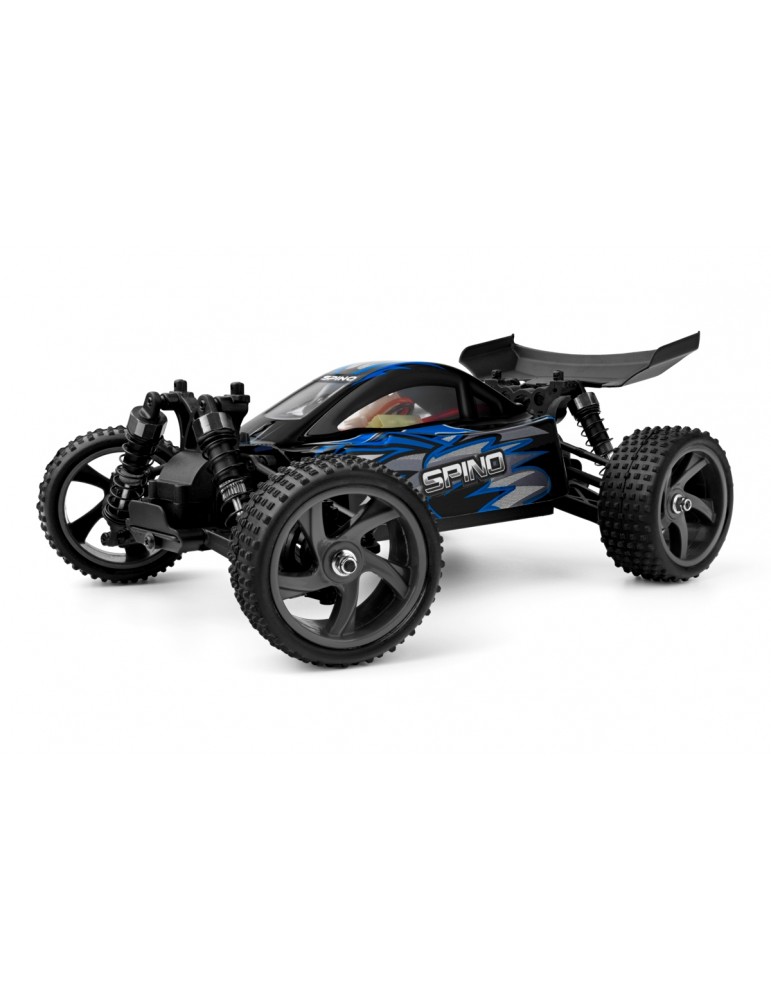 HiMOTO Buggy SPINO 1:18 Brushed 4WD RTR mėlynas RC modelis