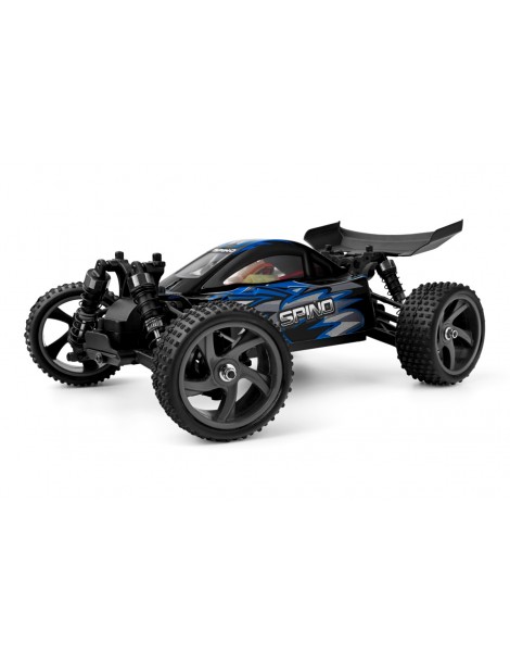 HiMOTO Buggy SPINO 1:18 Brushed 4WD RTR mėlynas RC modelis