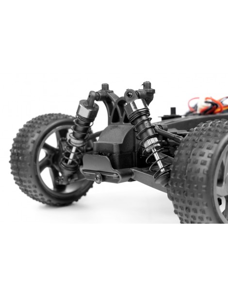 HiMOTO Buggy SPINO 1:18 Brushed 4WD RTR mėlynas RC modelis