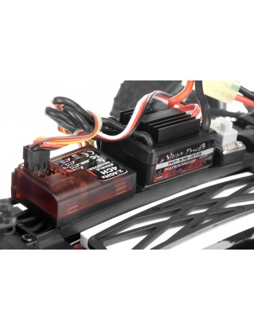 HiMOTO Buggy SPINO 1:18 Brushless 4WD RTR raudonas RC modelis