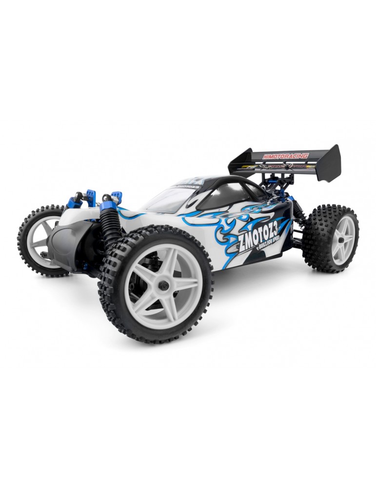 HiMOTO Buggy Z-3 1:10 Brushless 4WD RTR mėlynas RC modelis