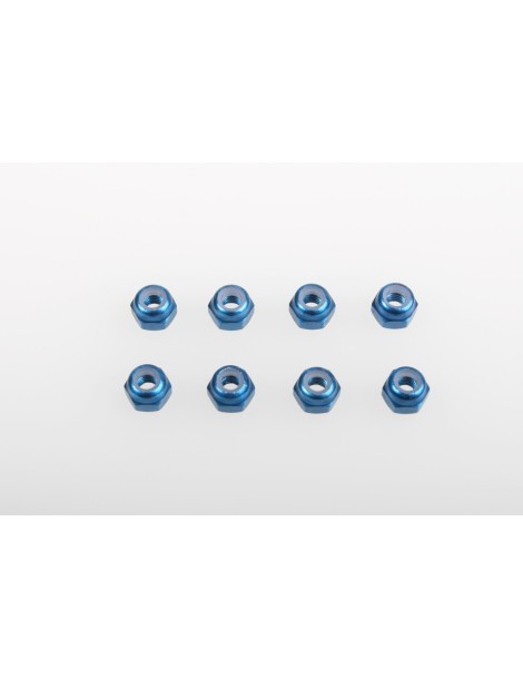 Aluminium Nut M3 8pcs