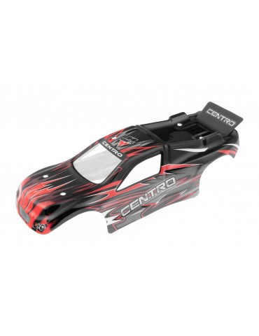 Painted body 1/18 Truggy, red