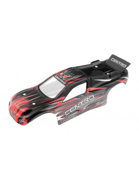 Painted body 1/18 Truggy, red