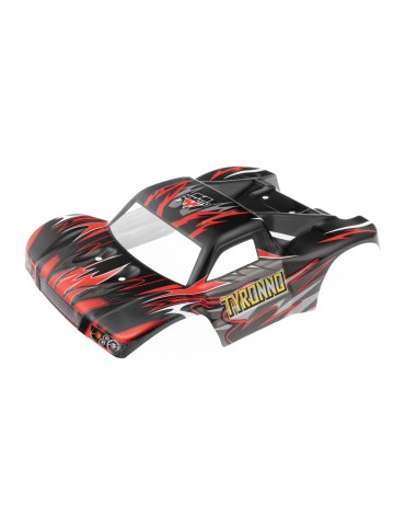 Painted body 1/18 Short Course, red