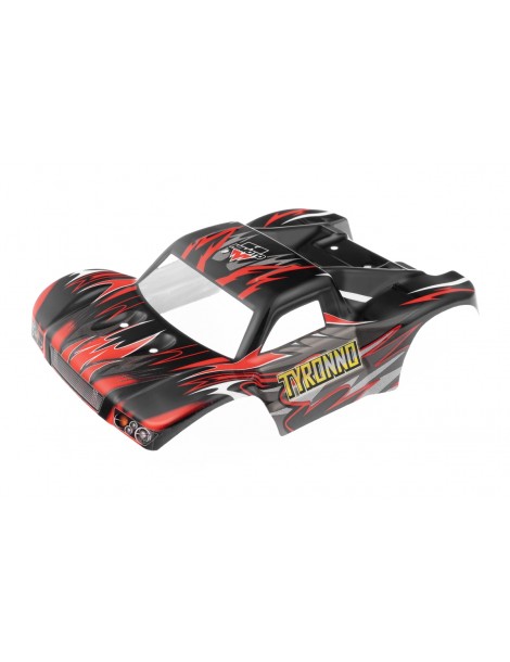 Painted body 1/18 Short Course, red