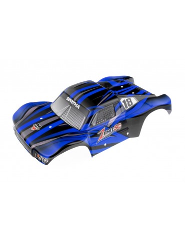 Painted body 1/10 Short Course, blue