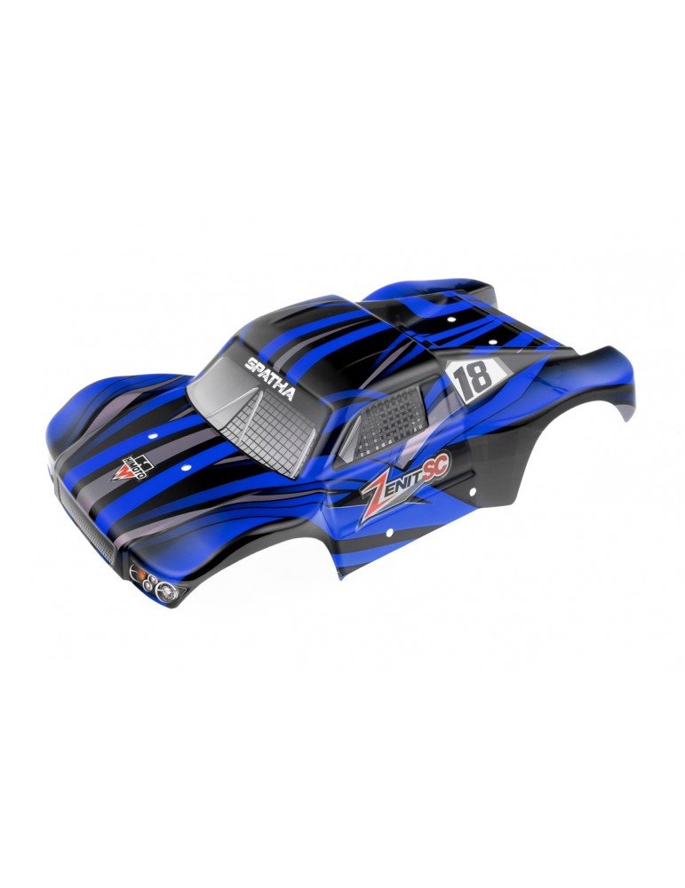 Painted body 1/10 Short Course, blue