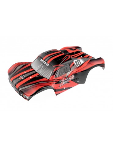 Painted body 1/10 Short Course, red