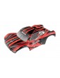 Painted body 1/10 Short Course, red