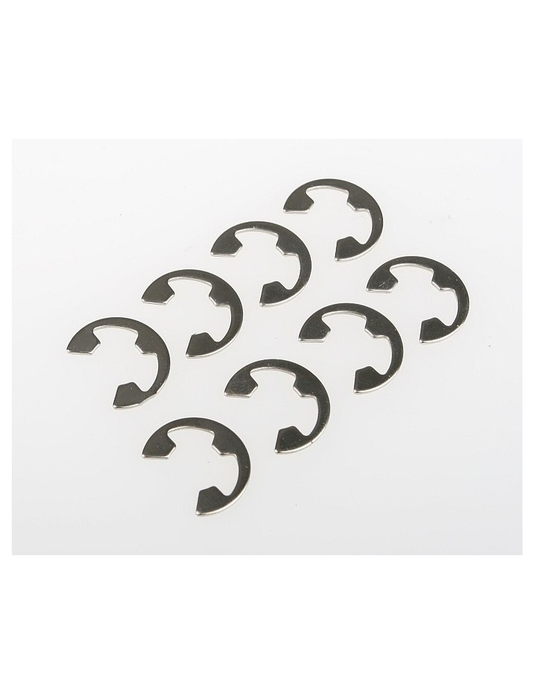 Shock tower arm E-clips 8,0 1/5