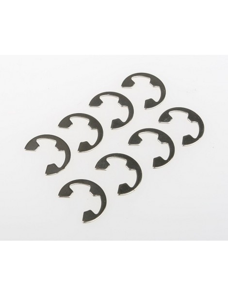 Shock tower arm E-clips 8,0 1/5