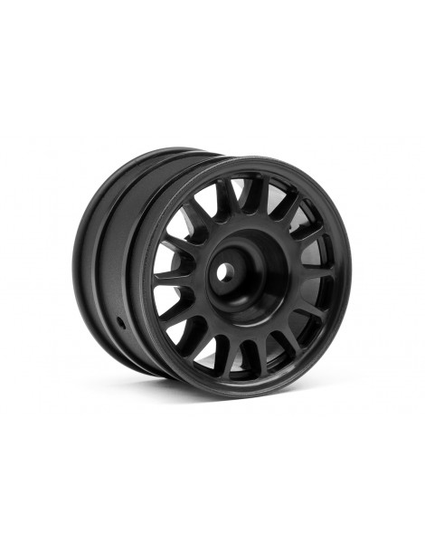 WR8 Rally Off-Road Wheel Black (48X33Mm/2Pcs)