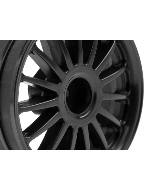 WR8 Tarmac wheel Black, 2pcs