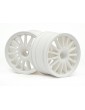 WR8 Tarmac wheel white, 2pcs