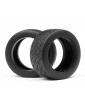 WR8 tarmac tire d comp (57x80mm/2pcs)