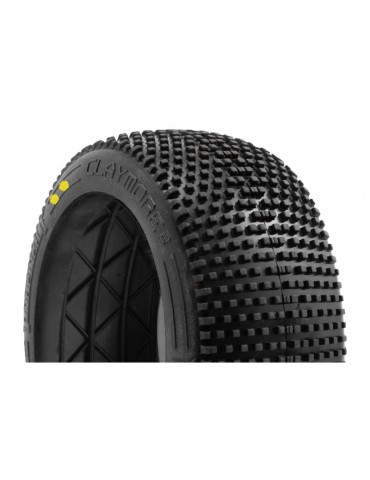 CLAYMORE V2 BUGGY S2 (SOFT) tires, 2 Pcs
