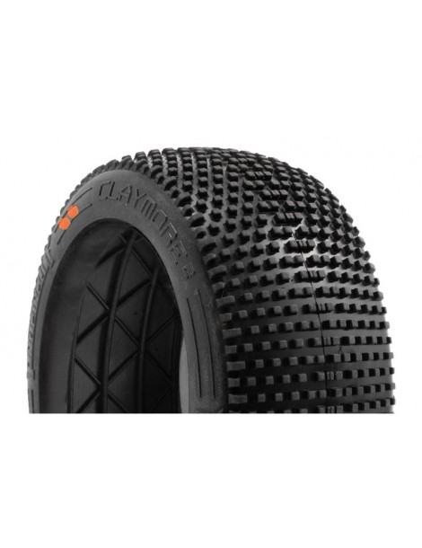 CLAYMORE V2 BUGGY S3 (MEDIUM) tires, 2 Pcs
