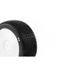 ADDICTIVE V2 BUGGY S1 (SUPER SOFT) PRE-MOUNTED White, 2 Pcs.