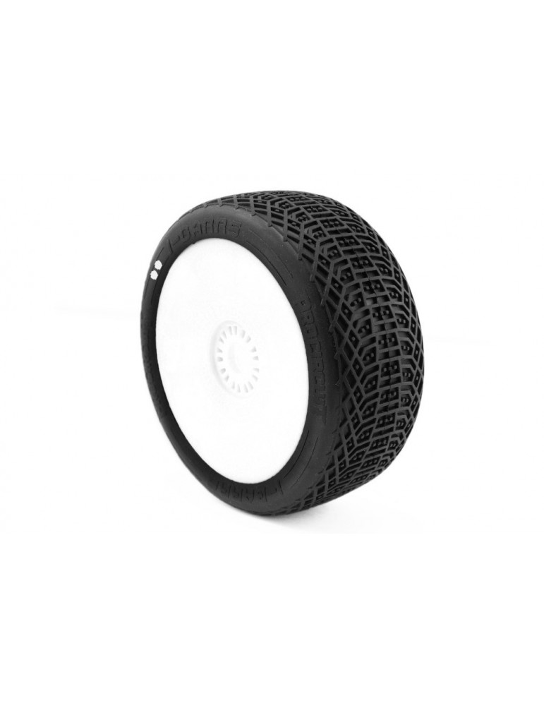 I-BARRS V3 BUGGY S1 (SUPER SOFT) PRE-MOUNTED White, 2 Pcs.