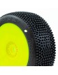 HOT DICE V2 BUGGY C1 (SUPER SOFT) PRE-MOUNTED Yellow, 2 pcs.