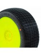 ADDICTIVE V2 BUGGY C3 (MEDIUM) PRE-MOUNTED Yellow, 2 Pcs.