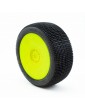 ADDICTIVE V2 BUGGY C3 (MEDIUM) PRE-MOUNTED Yellow, 2 Pcs.