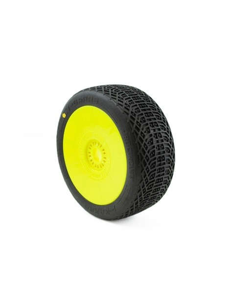 I-BARRS v3 BUGGY C2 (SOFT) PRE-MOUNTED YELLOW (2pcs.)