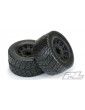 Street Fighter HP 3.8" Street BELTED Tires Mountedfor 17mm MT Front or Rear, Mounted on Ra