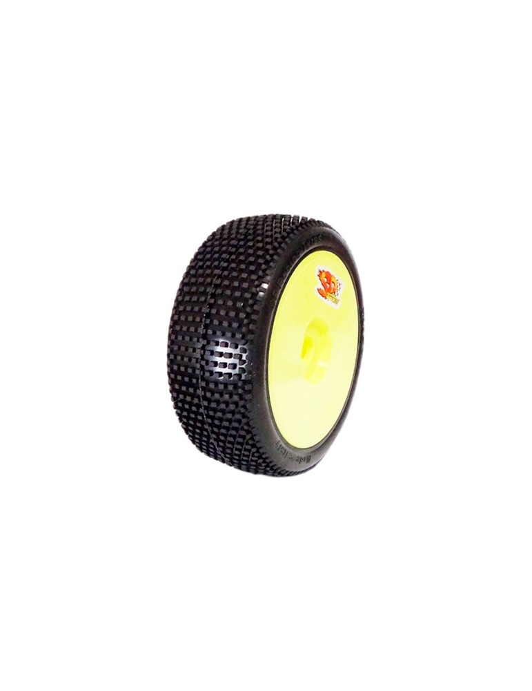 "RICKY" "M35" Hyper Soft on 83mm YELLOW RIMS exagon 17mm., 2 Pcs.