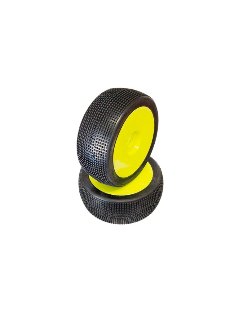 "MICRO PIN" "SS" Super-soft on 83mm YELLOW RIMS exagon 17mm., 2 pcs.