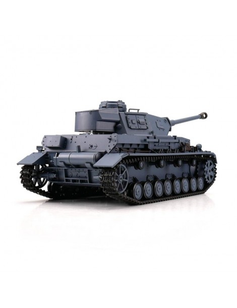 RC tankas PzKpfw IV F2 1/16 su BB ir IR sistema bei metaliniais vikšrais
