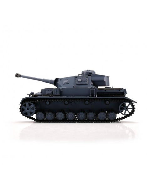 RC tankas PzKpfw IV F2 1/16 su BB ir IR sistema bei metaliniais vikšrais