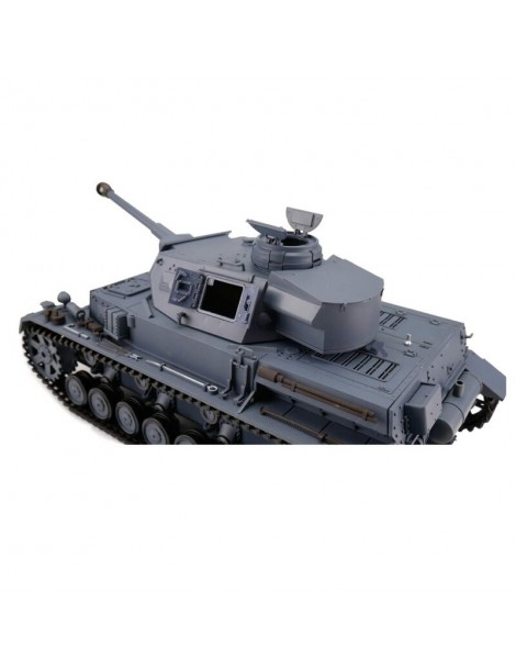 RC tankas PzKpfw IV F2 1/16 su BB ir IR sistema bei metaliniais vikšrais