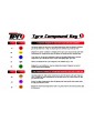 TPRO 1/8 OffRoad Racing Tire ANTARES - Soft T3 (4)